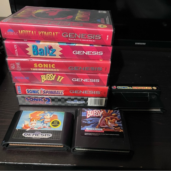 Sega Genesis Games Lot Bundle - Picture 1 of 4